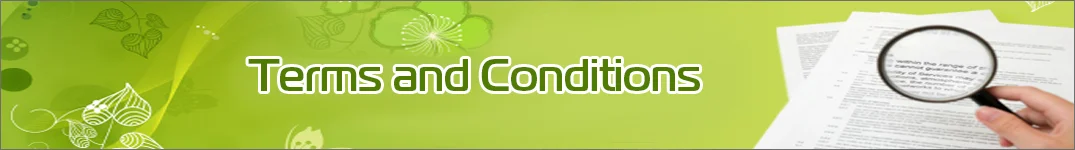 Terms and Conditions for Send Flowers To Saudi Arabia